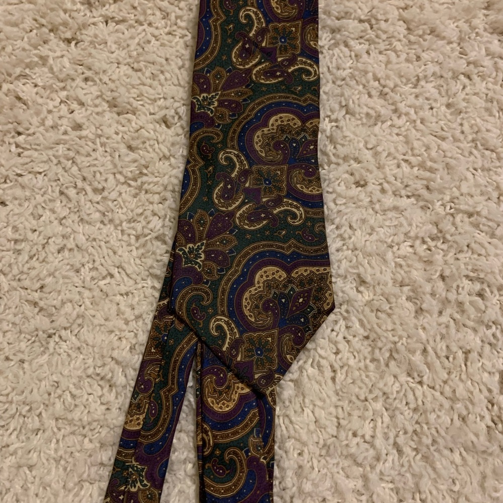 claybrooke clay brooke mens paisley tie